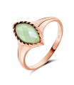 Prehnite Silver Rings NSR-2328